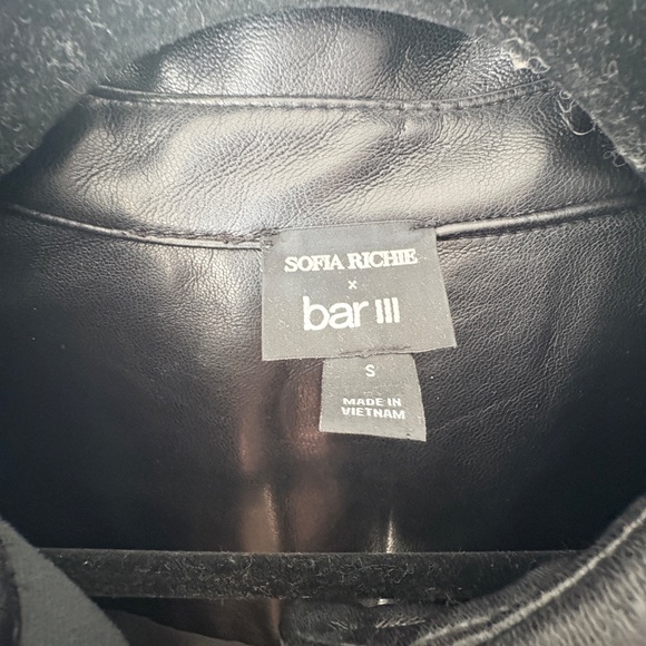 Faux Leather Shacket - Picture 4 of 4